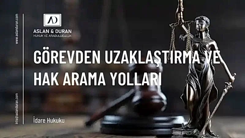 görevden uzaklaştırma