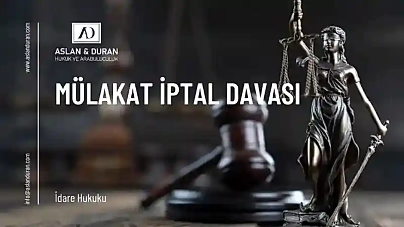 mülakat iptal davası
